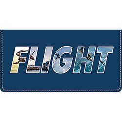 Flight Checkbook Cover