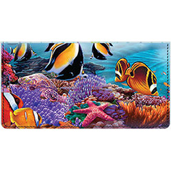 Steve Sundram Tropical Fish Leather Cover