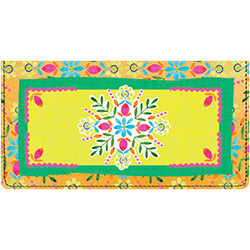 Fiesta Checkbook Cover