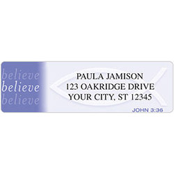 Believe Address Labels