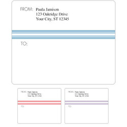 Stripes Mailing Labels