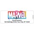 Marvel Logo Address Labels