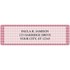 Houndstooth Address Labels