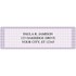 Houndstooth Address Labels