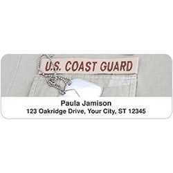 U.S. Coast Guard Address Labels