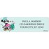 Tropical Fun Minnie Address Labels