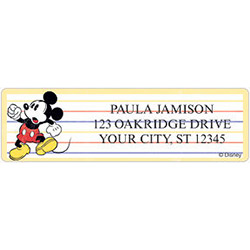 Mickey The One & Only Address Labels