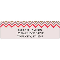 Chevron Address Labels