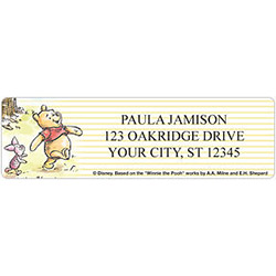 Winnie the Pooh & Friends Address Labels