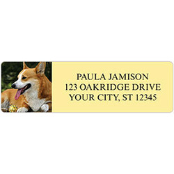 Welsh Corgi Address Labels