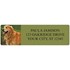 Golden Retriever Address Labels