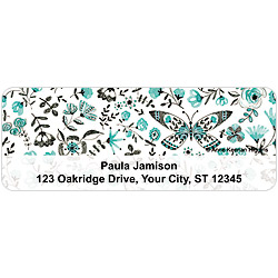 Flora and Fauna Address Labels