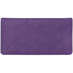 Delicious Dots Embossed Purple Leather Cover