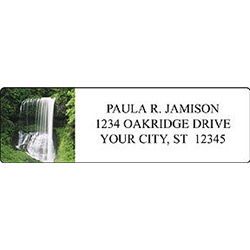 Paradise Waters Address Labels - 4 scenes